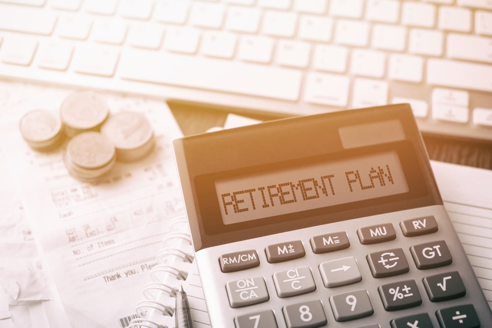 Retirement Plan And A Calculator